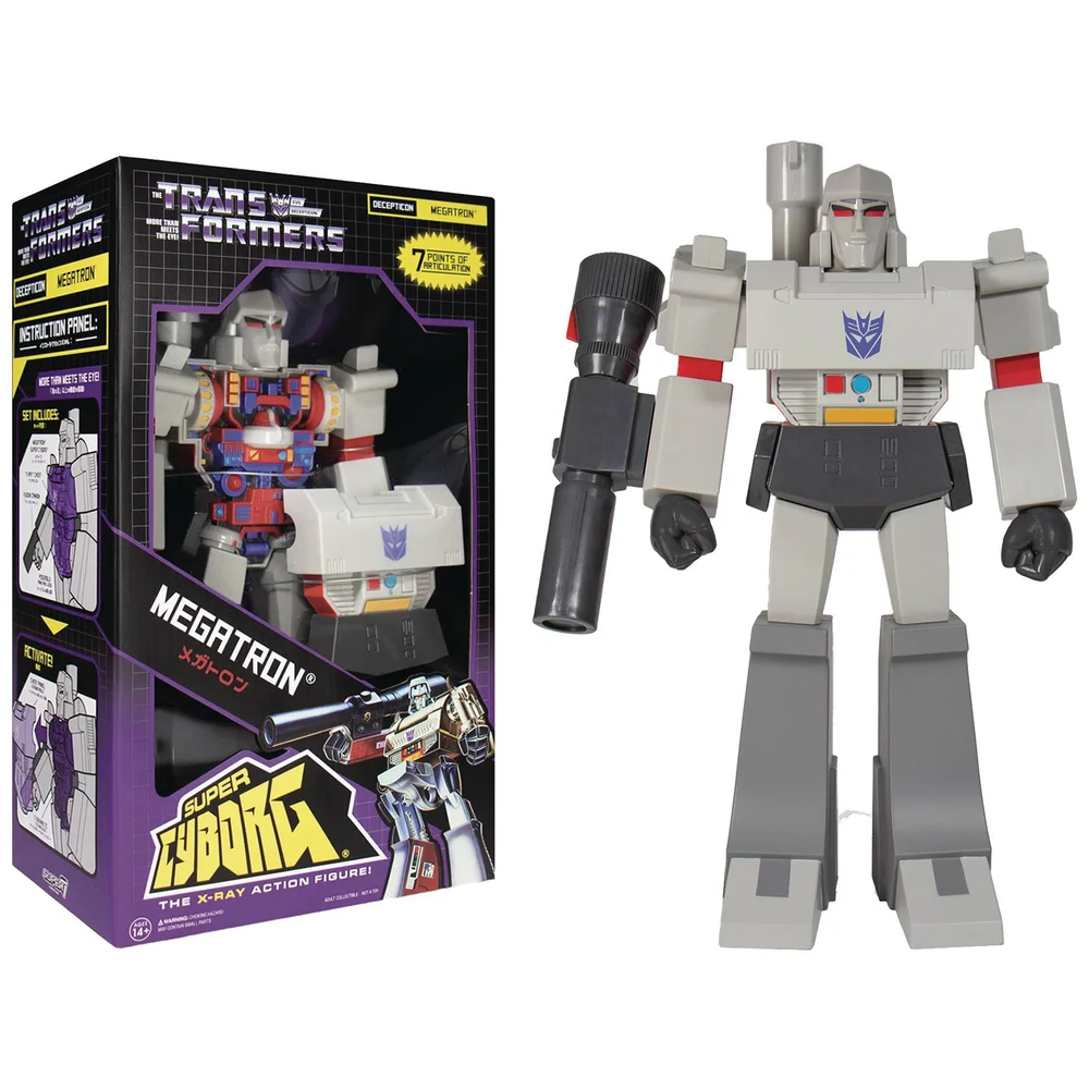 Super7 Transformers Super Cyborg - Megatron (Full Colour) Bild 1