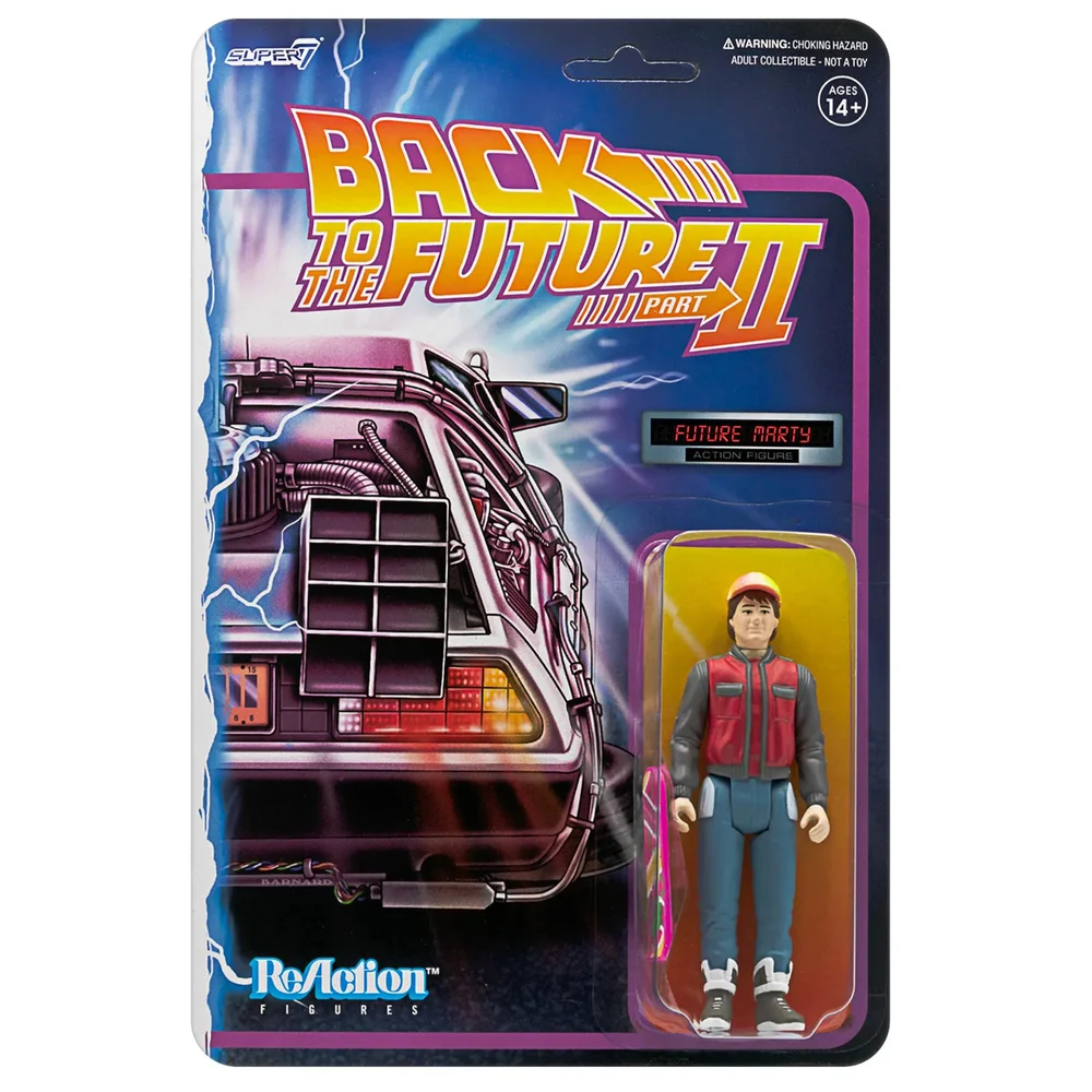 Super7 Back To The Future Part II ReAction Figure - Future Marty Bild 1