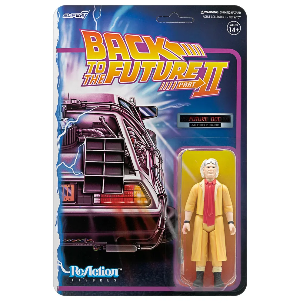 Super7 Back To The Future Part II ReAction Figure - Future Doc Bild 1