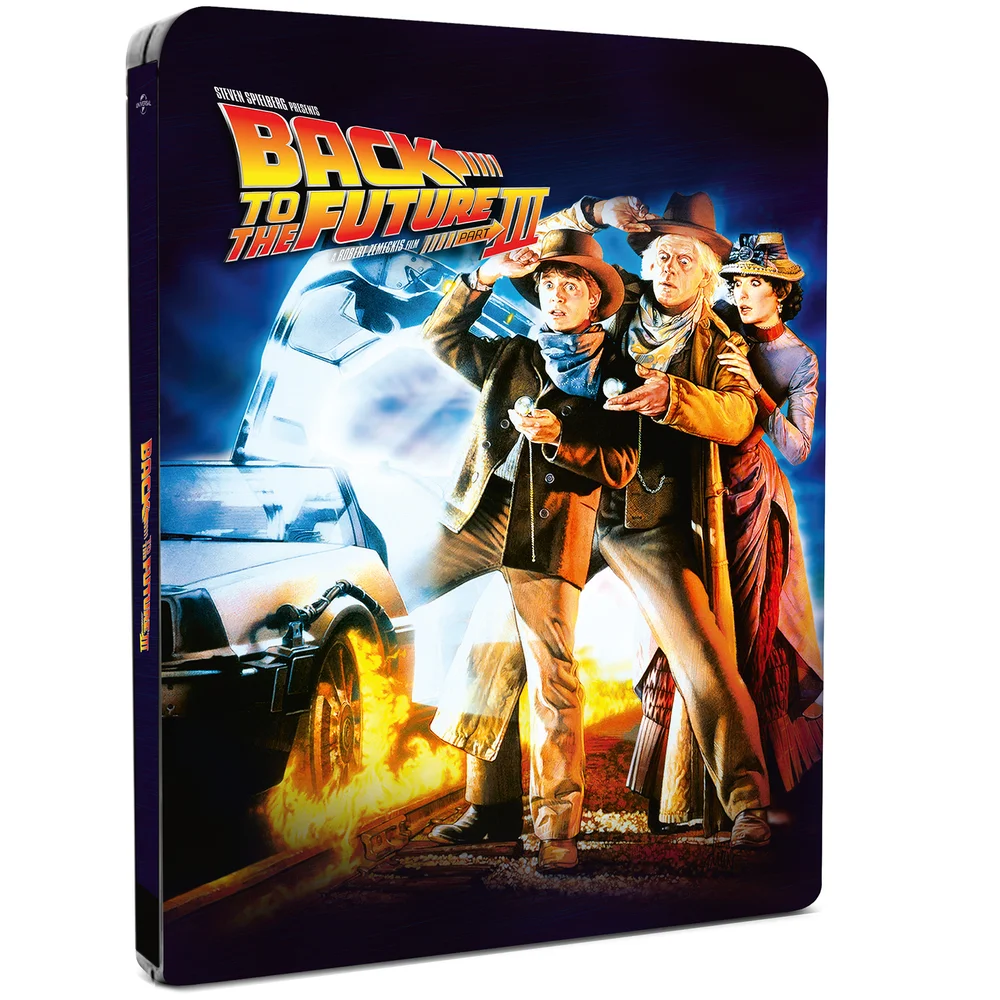 Back to the Future Part III - Zavvi Exclusive 4K Ultra HD Steelbook (includes Blu-ray) Bild 1