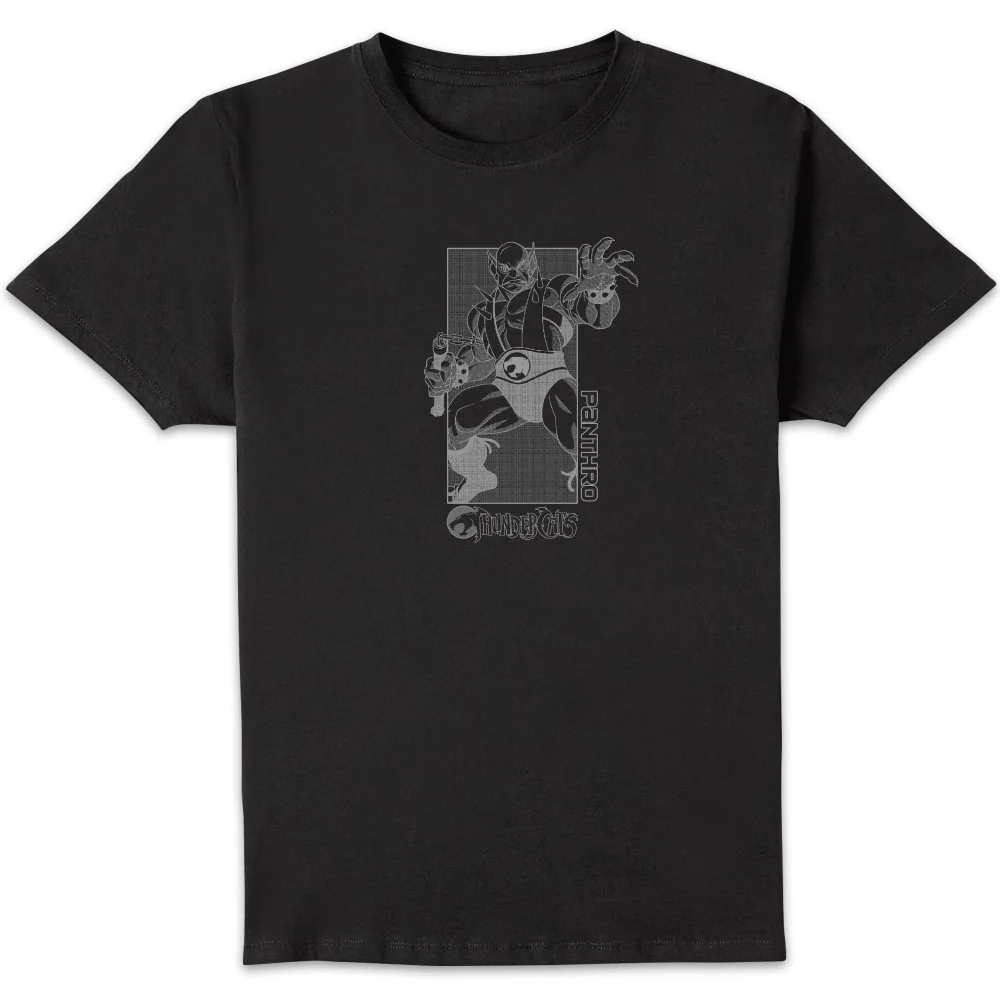 Thundercats Panthro Grey Unisex T-Shirt - Black - S Bild 1