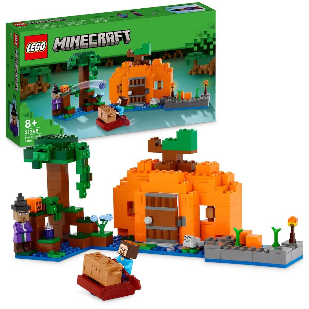 LEGO Minecraft The Pumpkin Farm Building Toy 21248 Bild 1