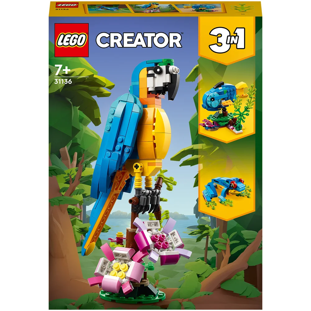 LEGO Creator: Exotic Parrot (31136) Bild 1