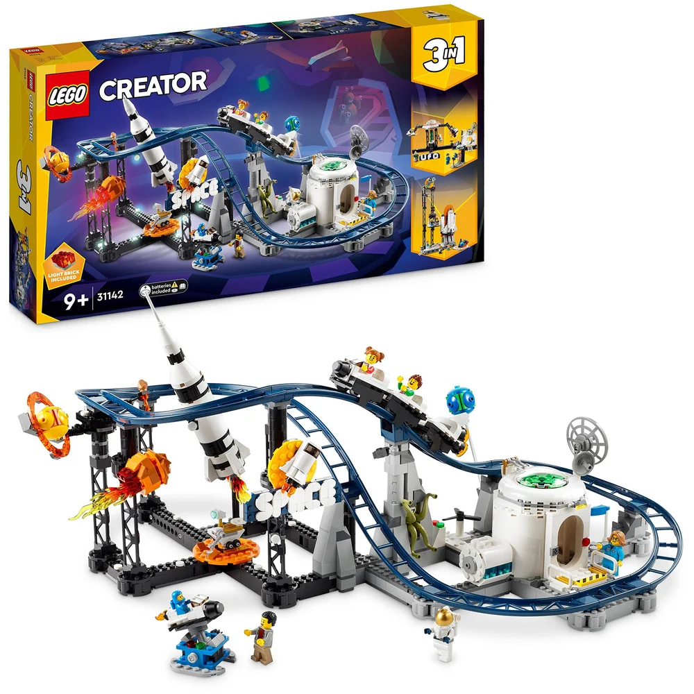LEGO Creator 3in1 Space Roller Coaster Set 31142 Bild 1
