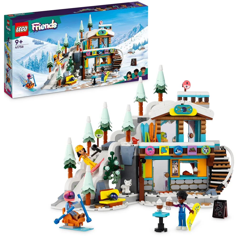 LEGO Friends Holiday Ski Slope and Café Winter Set 41756 Bild 1