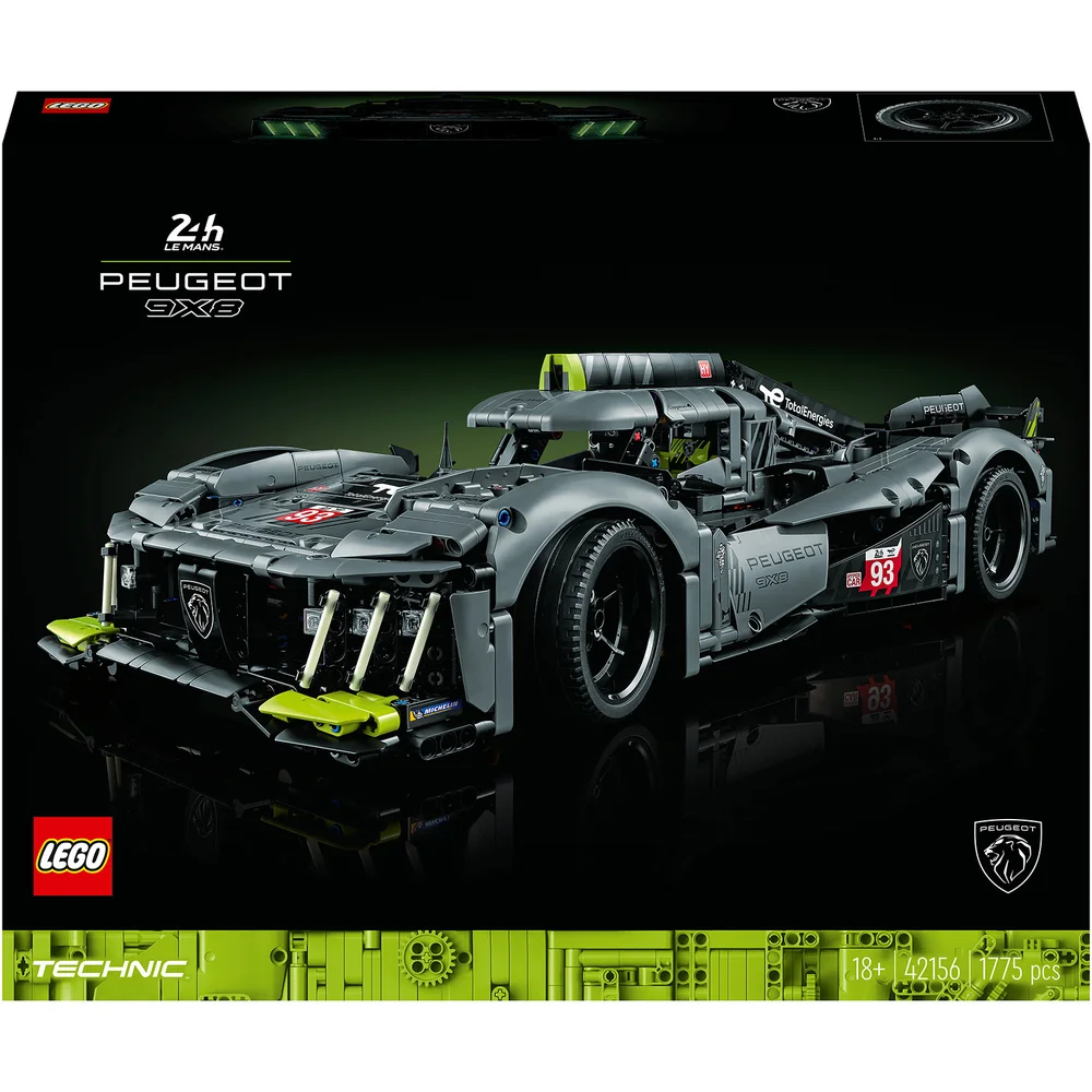LEGO Technic: PEUGEOT 9X8 24H Le Mans Hybrid Hypercar (42156) Bild 1