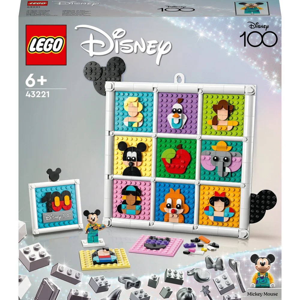 LEGO Disney 100 Years of Disney Animation Icons Crafts (43221) Bild 1