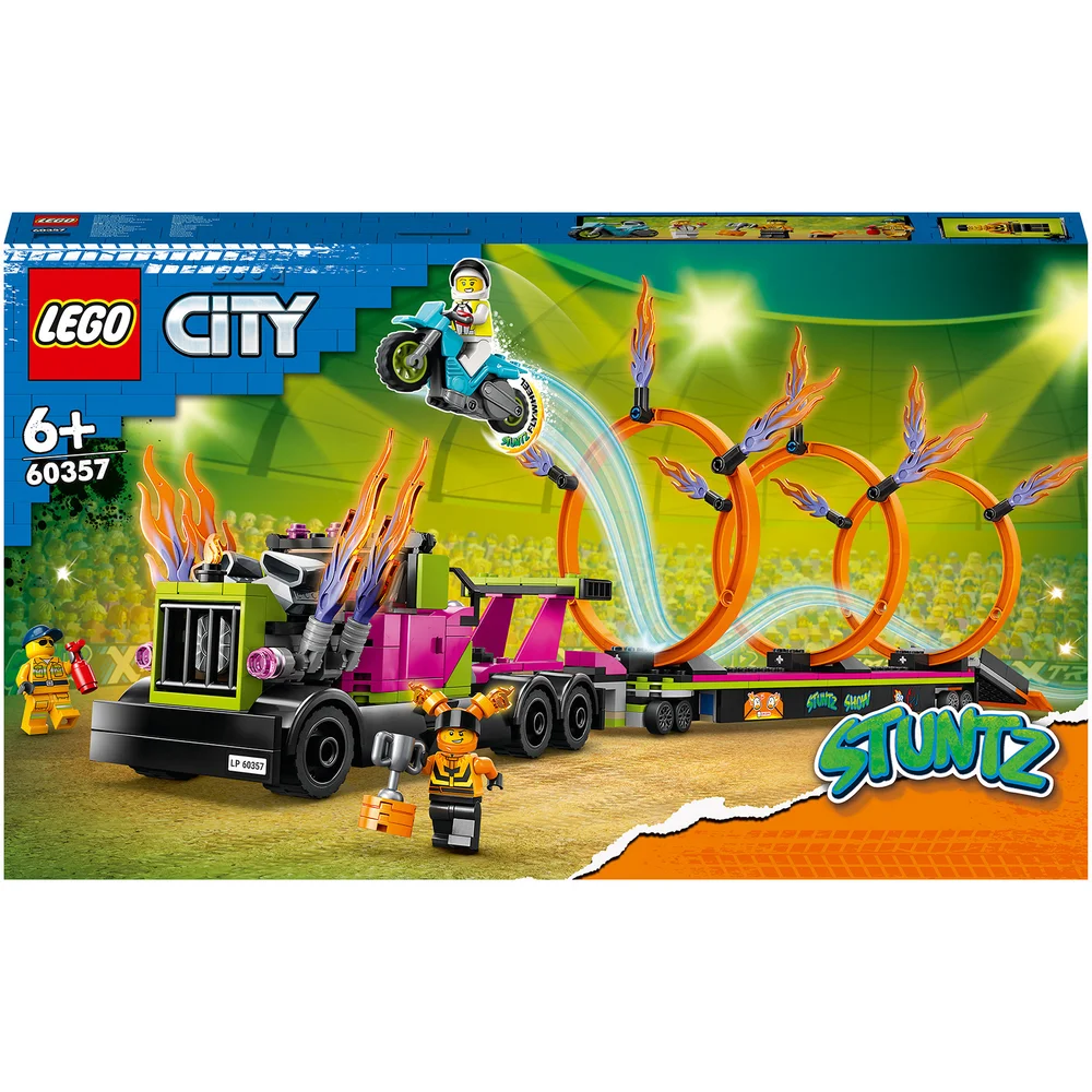 LEGO City: Stunt Truck & Ring of Fire Challenge (60357) Bild 1