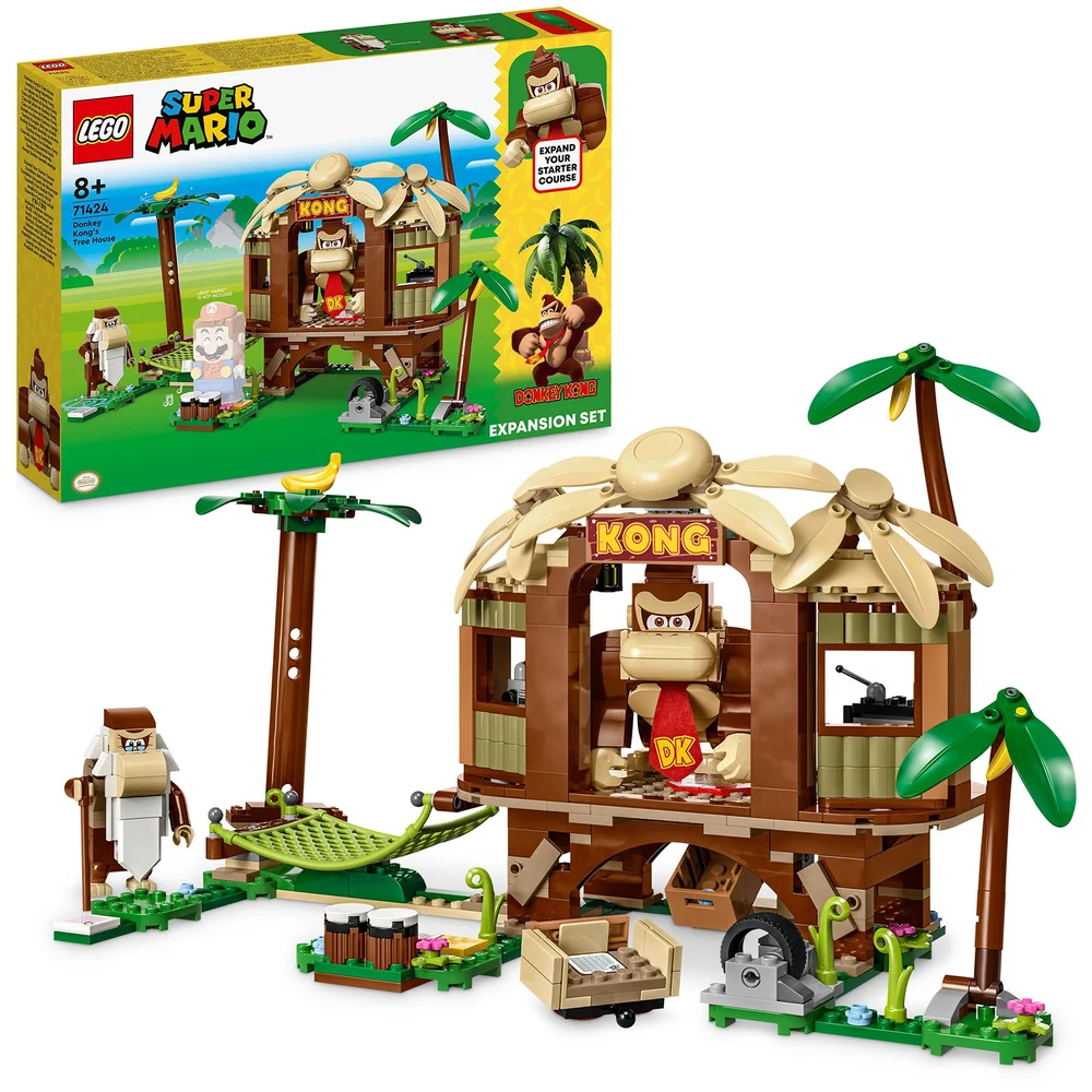 LEGO Super Mario Donkey Kong's Tree House Expansion Set 71424 Bild 1