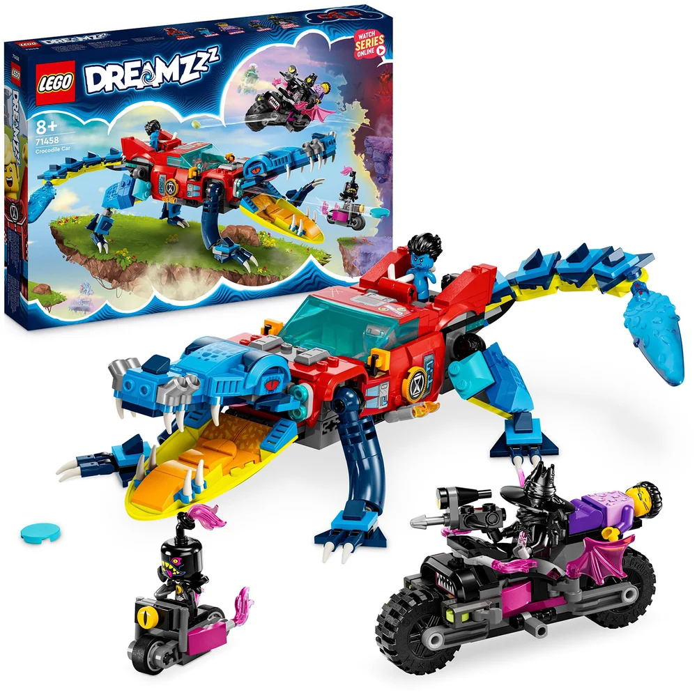 LEGO DREAMZzz Crocodile Car Toy 2in1 Set 71458 Bild 1