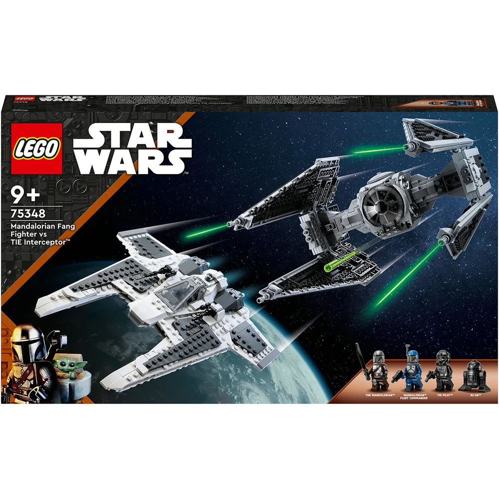 LEGO Star Wars: Mandalorian Fang Fighter vs. TIE Interceptor (75348) Bild 1