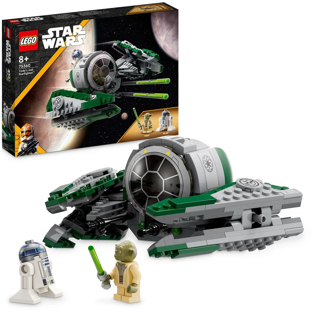 LEGO Star Wars Yoda's Jedi Starfighter Set 75360 Bild 1