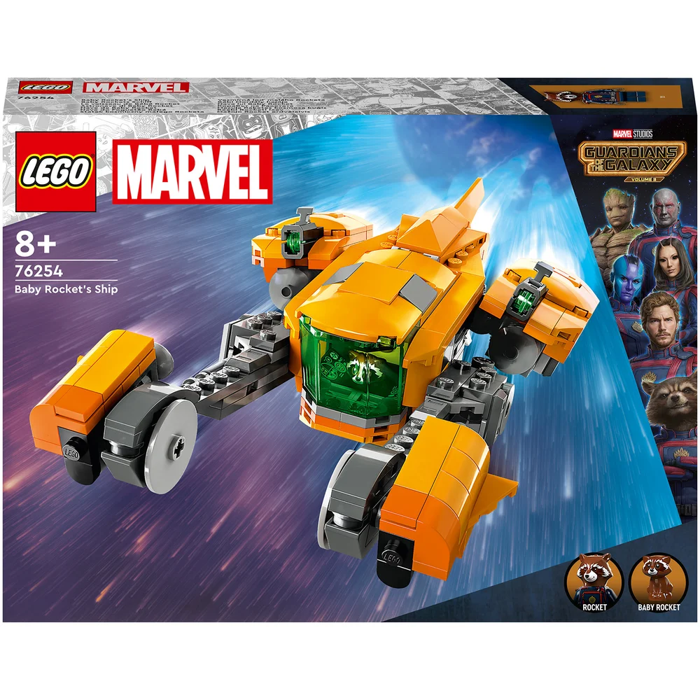 LEGO Marvel: Baby Rocket's Ship Guardians of the Galaxy (76254) Bild 1