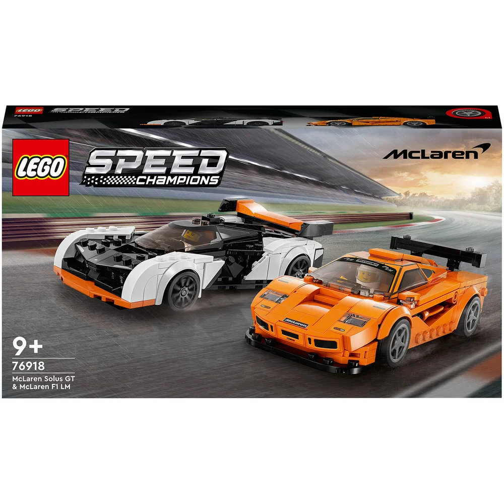 LEGO Speed Champions: McLaren Solus GT & McLaren F1 LM (76918) Bild 1