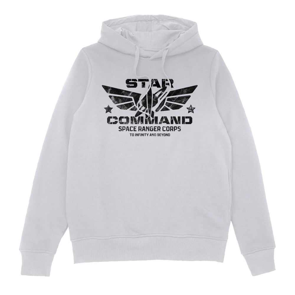 Toy Story Star Command Space Ranger Kids' Hoodie - White - 3-4 Jahre Bild 1