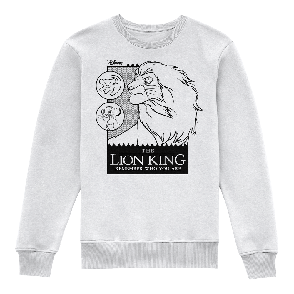 Lion King Remember Who You Are Kids' Sweatshirt - White - 3-4 Jahre Bild 1