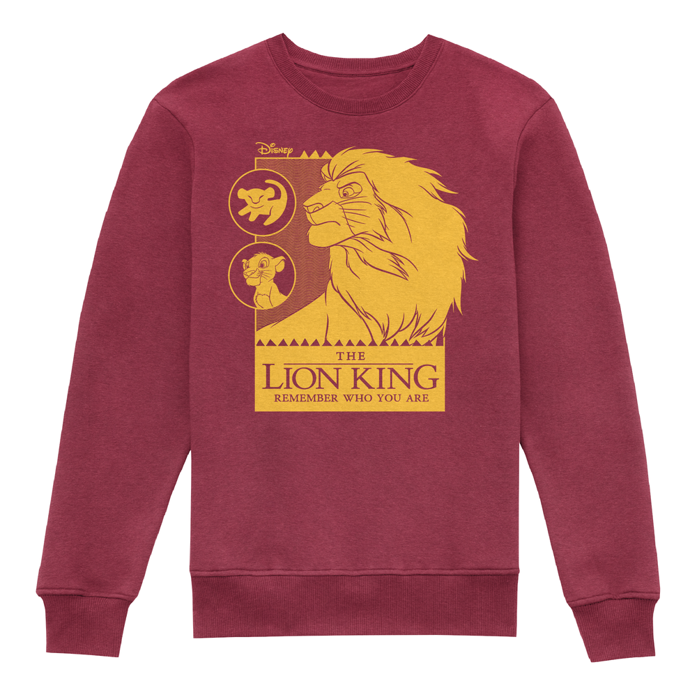 Lion King Simbas Journey Kids' Sweatshirt - Burgundy - 5-6 Jahre Bild 1