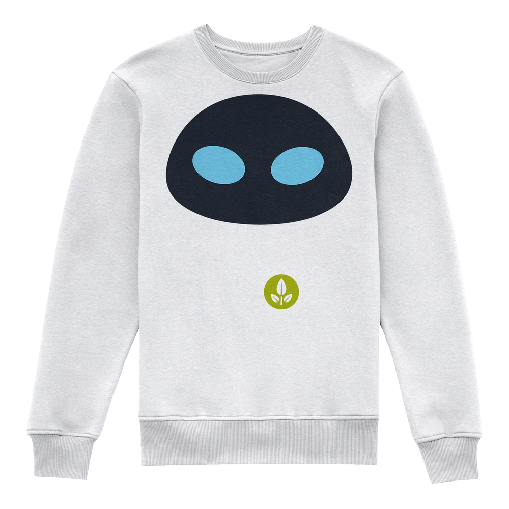 Wall.E Eve's Face Kids' Sweatshirt - White - 3-4 Jahre Bild 1