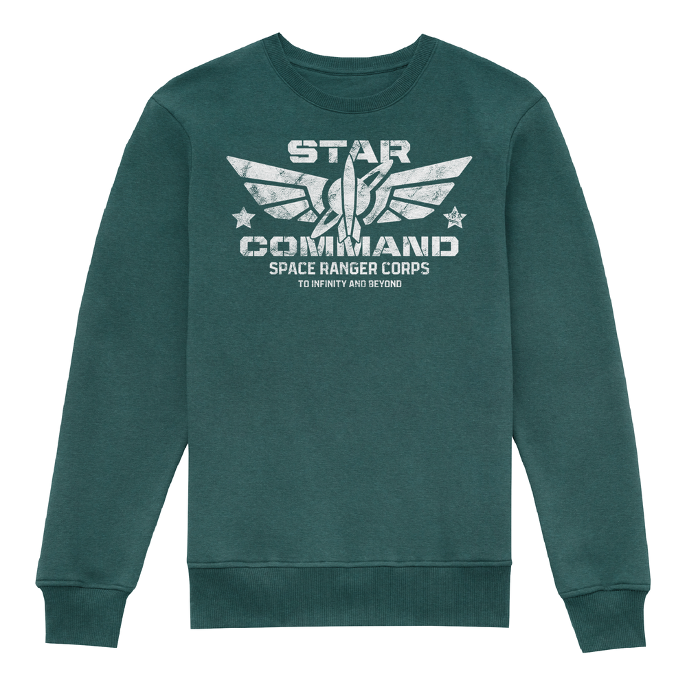 Toy Story Star Command Space Ranger Corps Kids' Sweatshirt - Green - 3-4 Jahre Bild 1