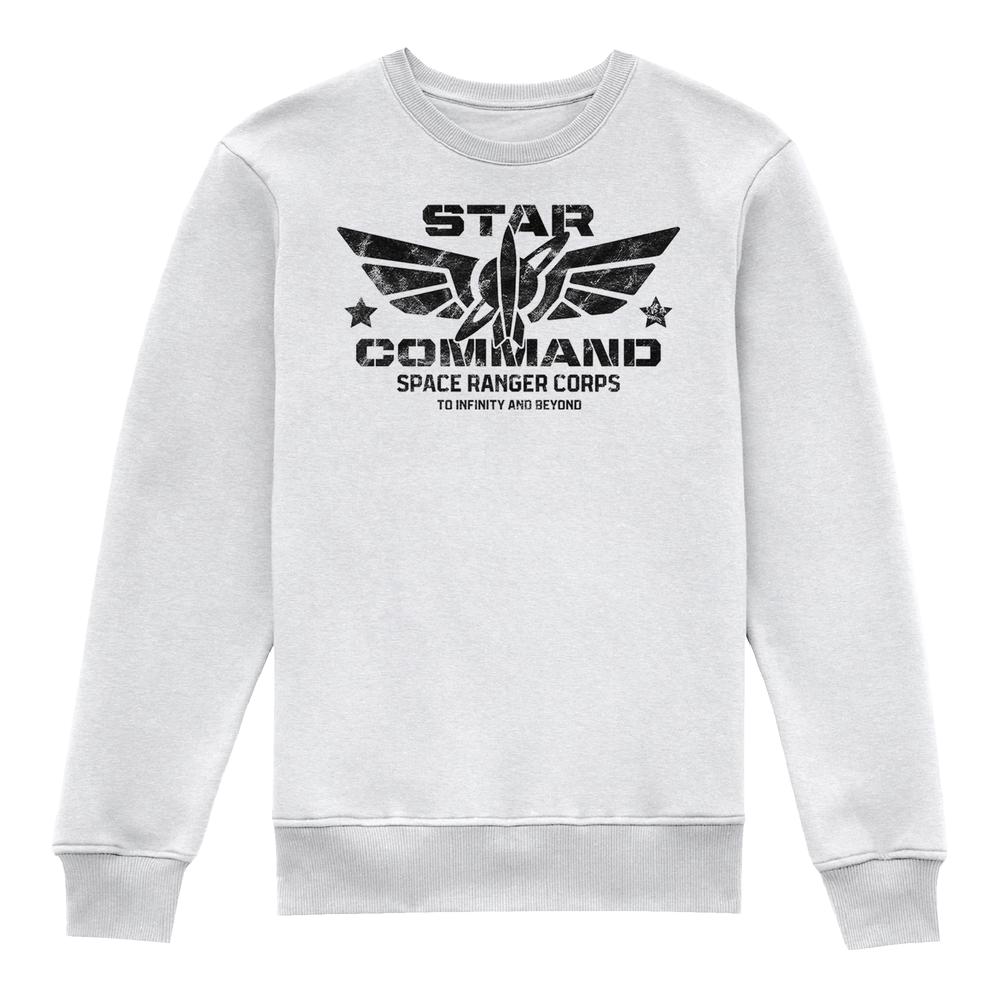 Toy Story Star Command Space Ranger Kids' Sweatshirt - White - 3-4 Jahre Bild 1
