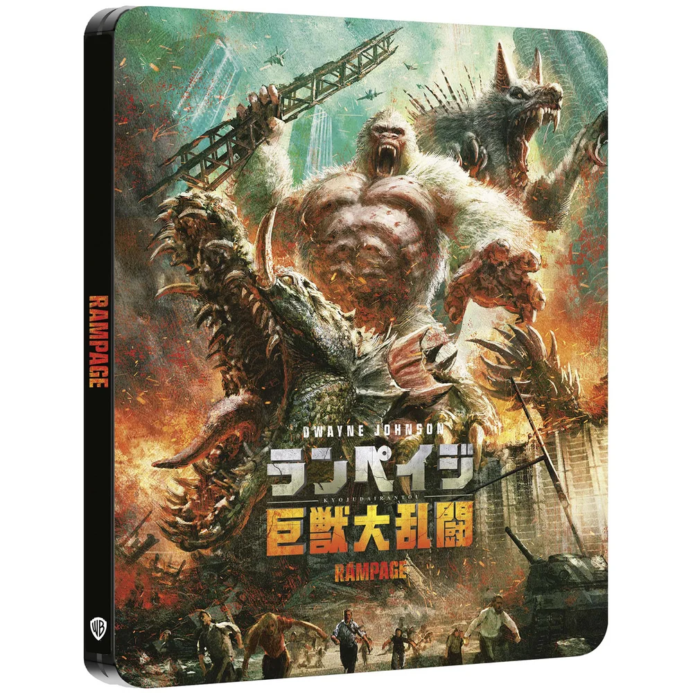 Rampage Japanese Artwork Edition 4K Ultra HD Steelbook (includes Blu-ray) Bild 1
