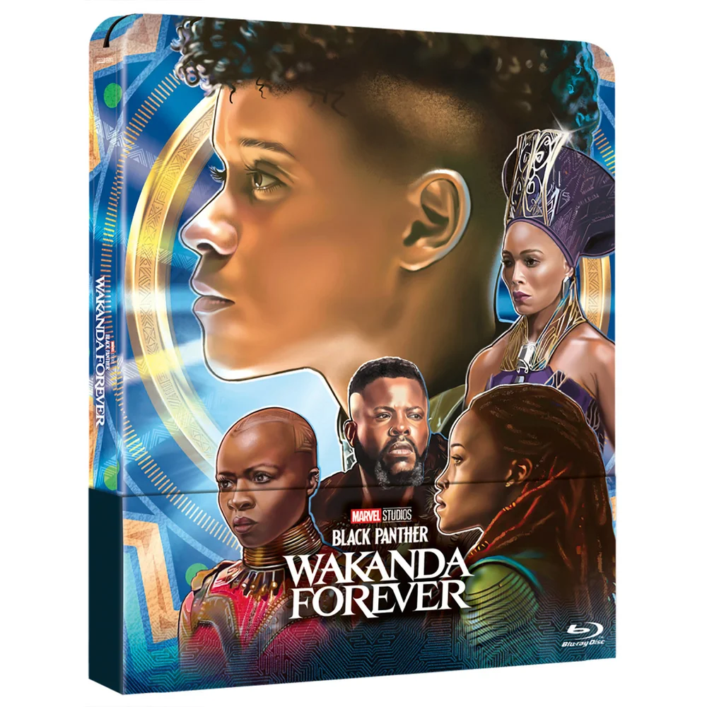 Black Panther: Wakanda Forever Zavvi Exclusive Limited Wakanda Edition 4K Ultra HD Steelbook (includes Blu-ray) Bild 1