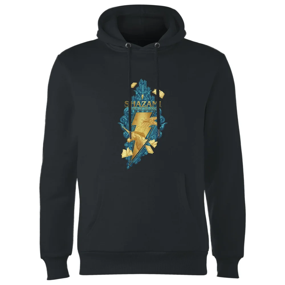 Shazam! Fury of the Gods Realm Of The Gods Hoodie - Black - S Bild 1