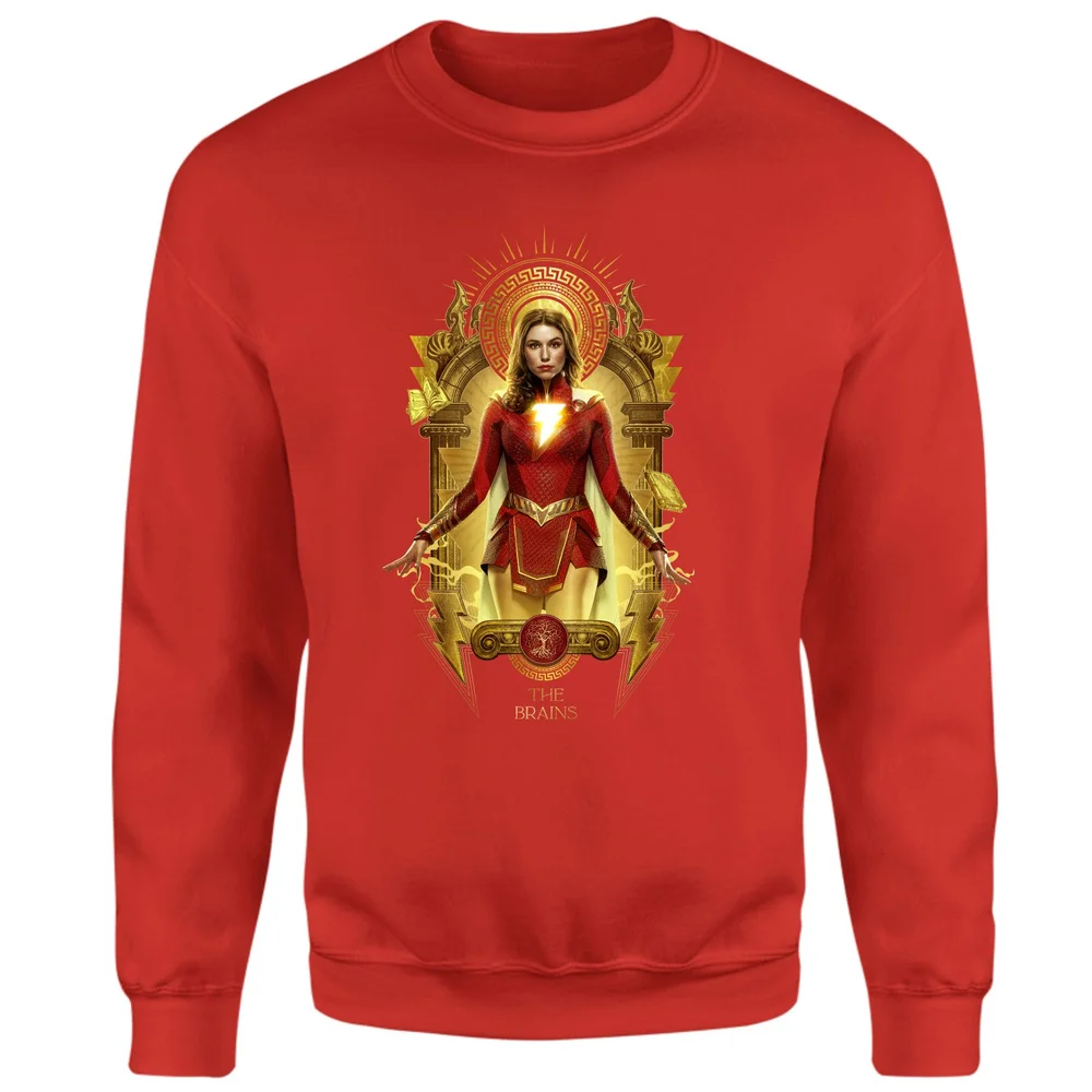 Shazam! Fury of the Gods The Brains Sweatshirt - Red - S Bild 1