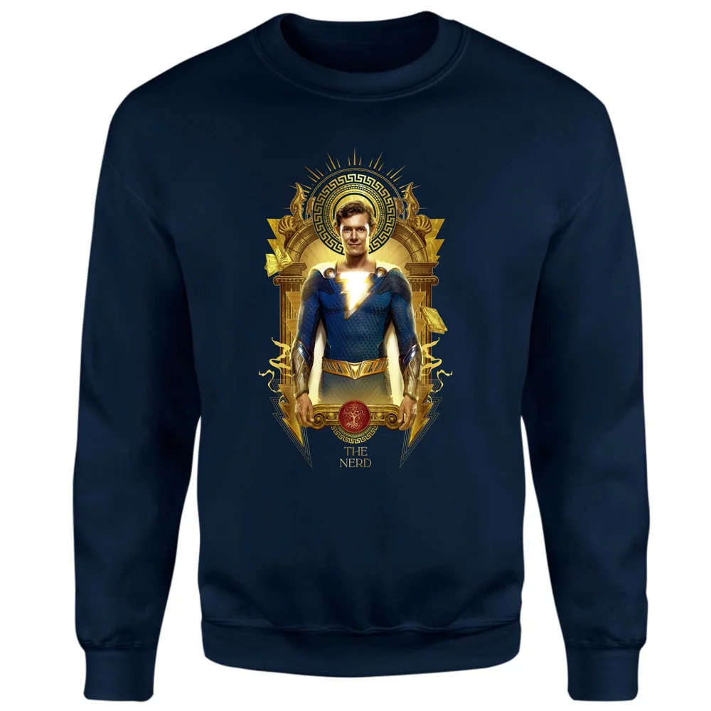Shazam! Fury of the Gods The Nerd Sweatshirt - Navy - S Bild 1