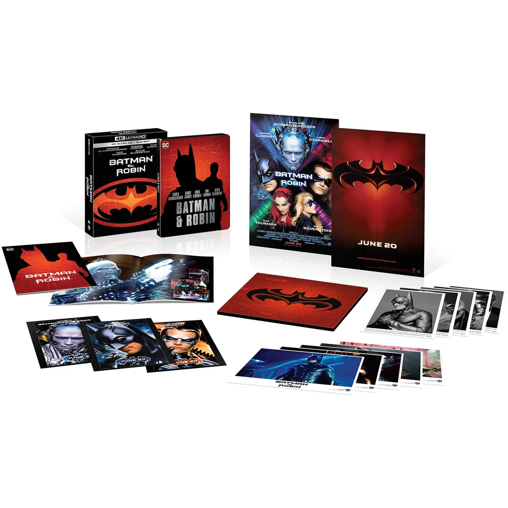 Batman & Robin Ultimate Collectors Edition 4K Ultra HD Steelbook (includes Blu-ray) Bild 1