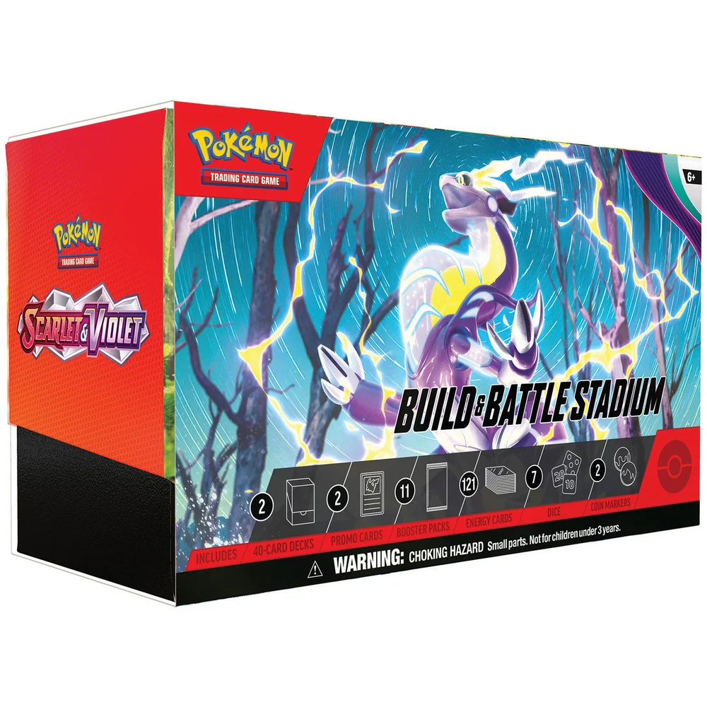 Pokemon TCG: Scarlet & Violet 1 Build & Battle Stadium Box Bild 1