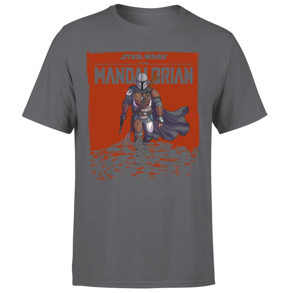 Star Wars The Mandalorian Storm Men's T-Shirt - Charcoal - S Bild 1