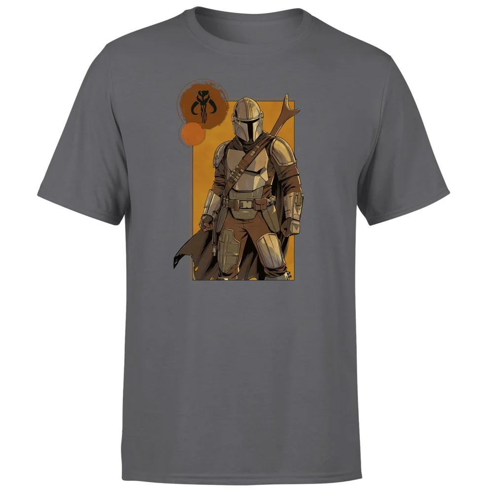 Star Wars The Mandalorian Composition Men's T-Shirt - Charcoal - S Bild 1