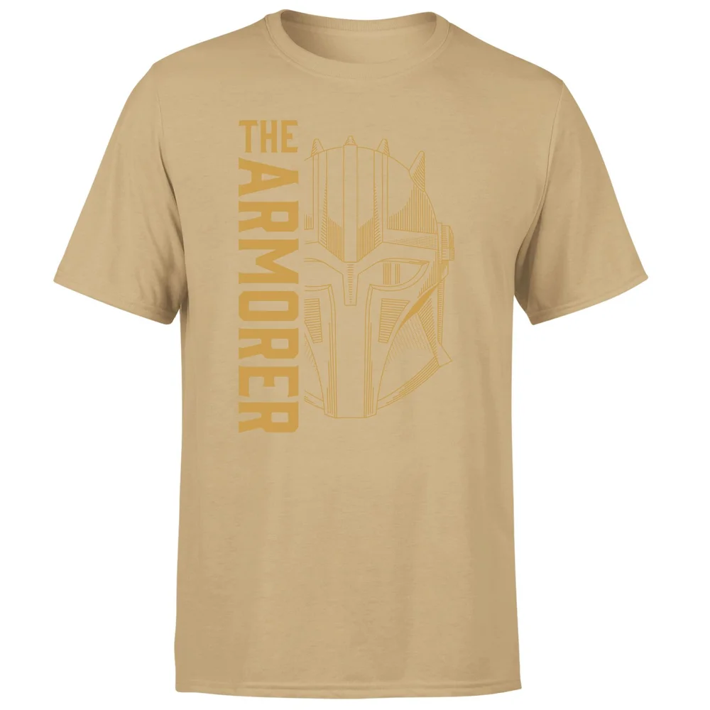 Star Wars The Mandalorian The Armorer Men's T-Shirt - Tan - S Bild 1
