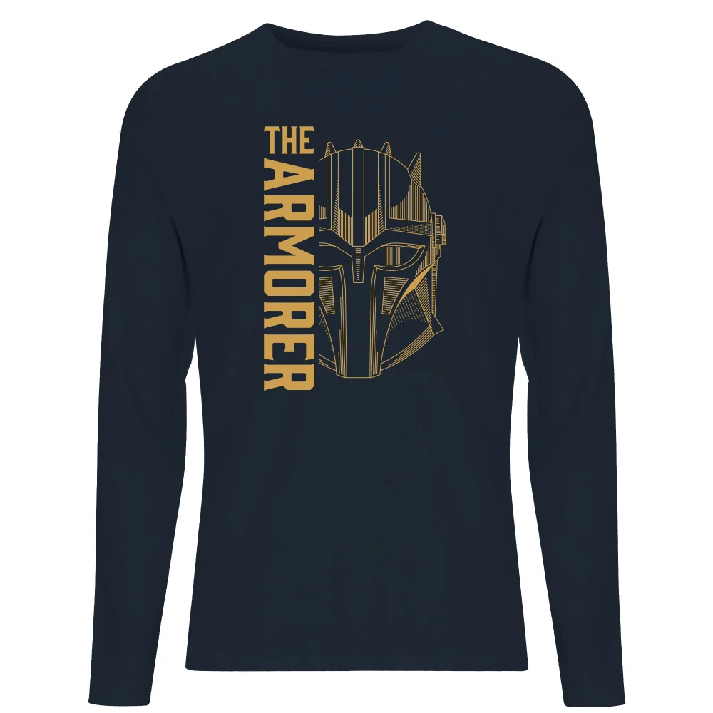 Star Wars The Mandalorian The Armorer Men's Long Sleeve T-Shirt - Navy - S Bild 1