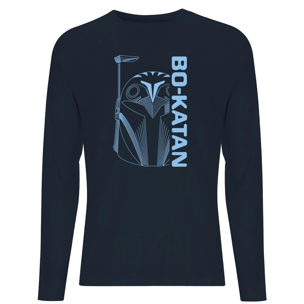 Star Wars The Mandalorian Bo-Katan Men's Long Sleeve T-Shirt - Navy - S Bild 1