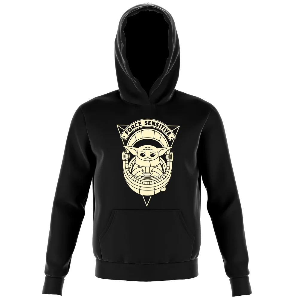 Star Wars The Mandalorian Force Sensitive Kids' Hoodie - Green - 3-4 Jahre Bild 1