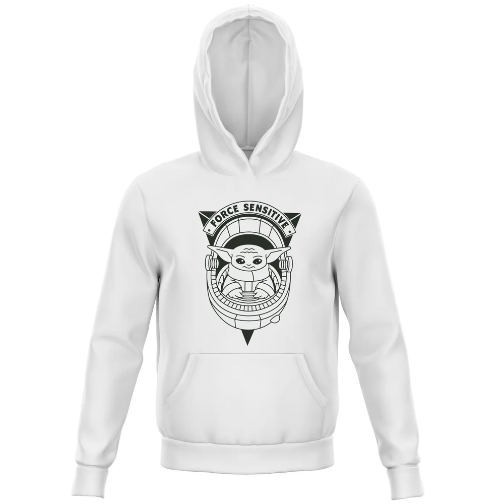 Star Wars The Mandalorian Force Sensitive Kids' Hoodie - Green - 3-4 Jahre Bild 1
