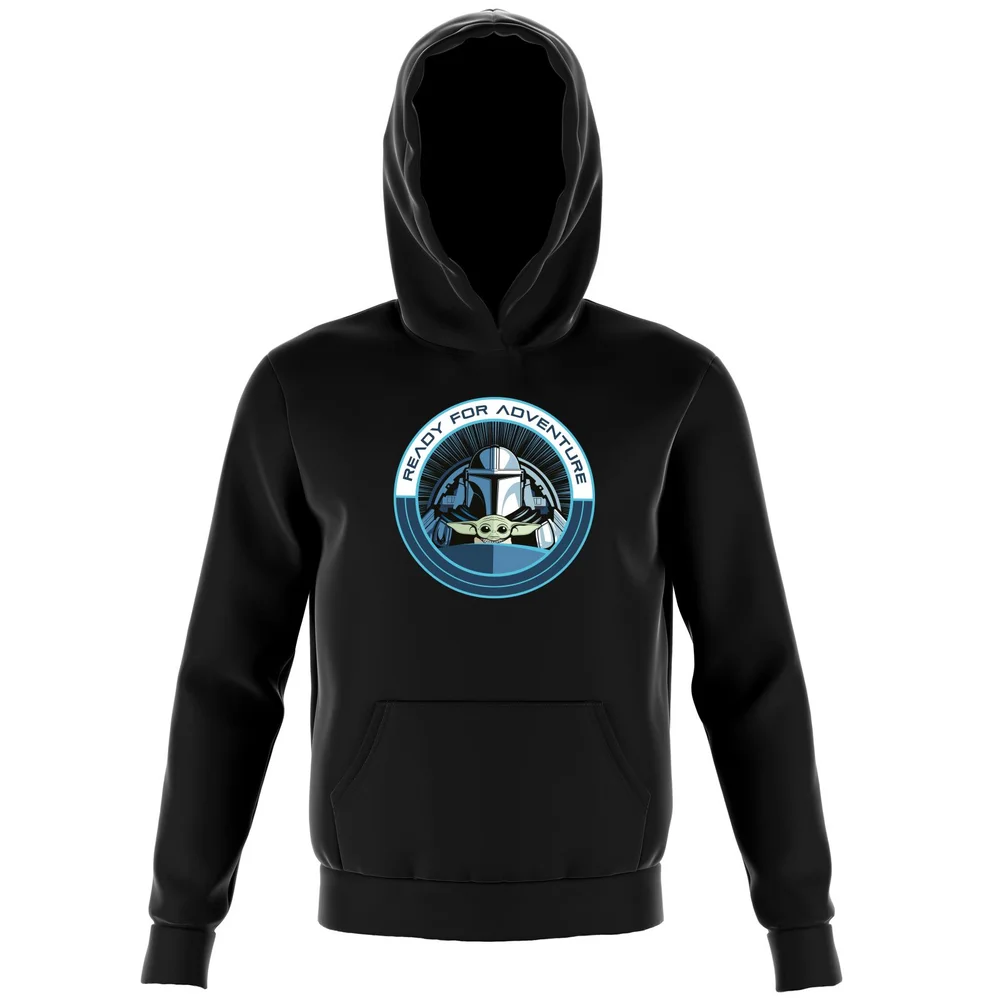 Star Wars The Mandalorian Ready For Adventure Kids' Hoodie - Green - 3-4 Jahre Bild 1