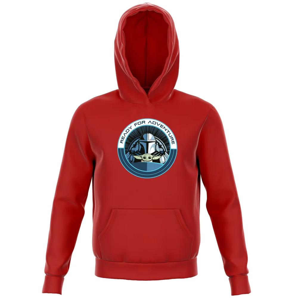 Star Wars The Mandalorian Ready For Adventure Kids' Hoodie - Green - 3-4 Jahre Bild 1