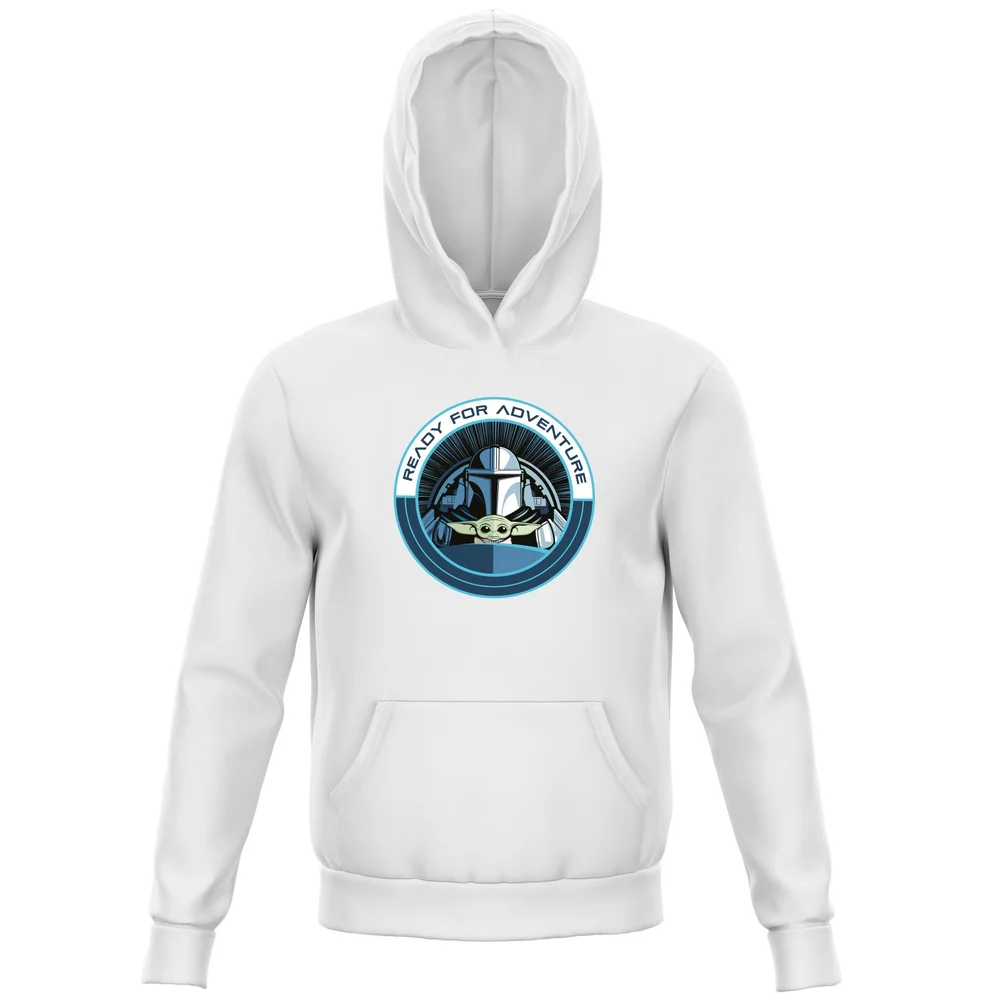 Star Wars The Mandalorian Ready For Adventure Kids' Hoodie - Green - 3-4 Jahre Bild 1