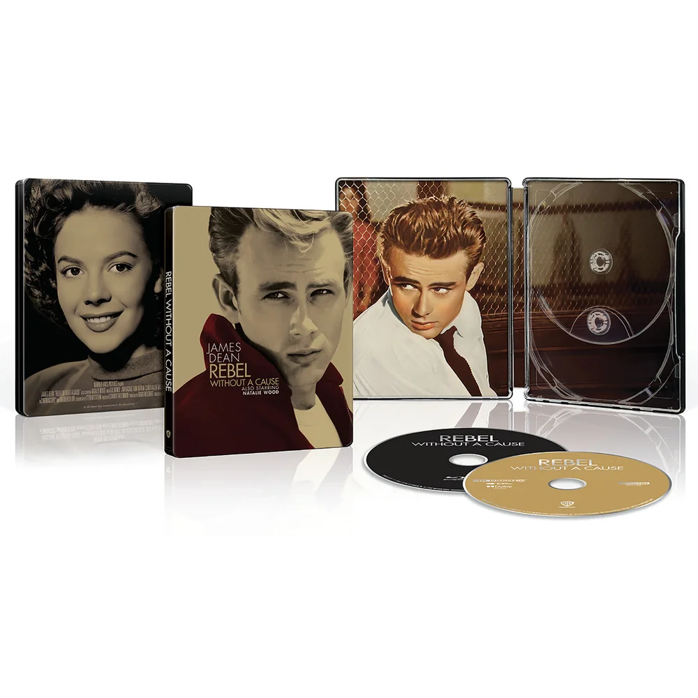 Rebel Without A Cause Steelbook - 4K Ultra HD (Includes Blu-ray) Bild 1
