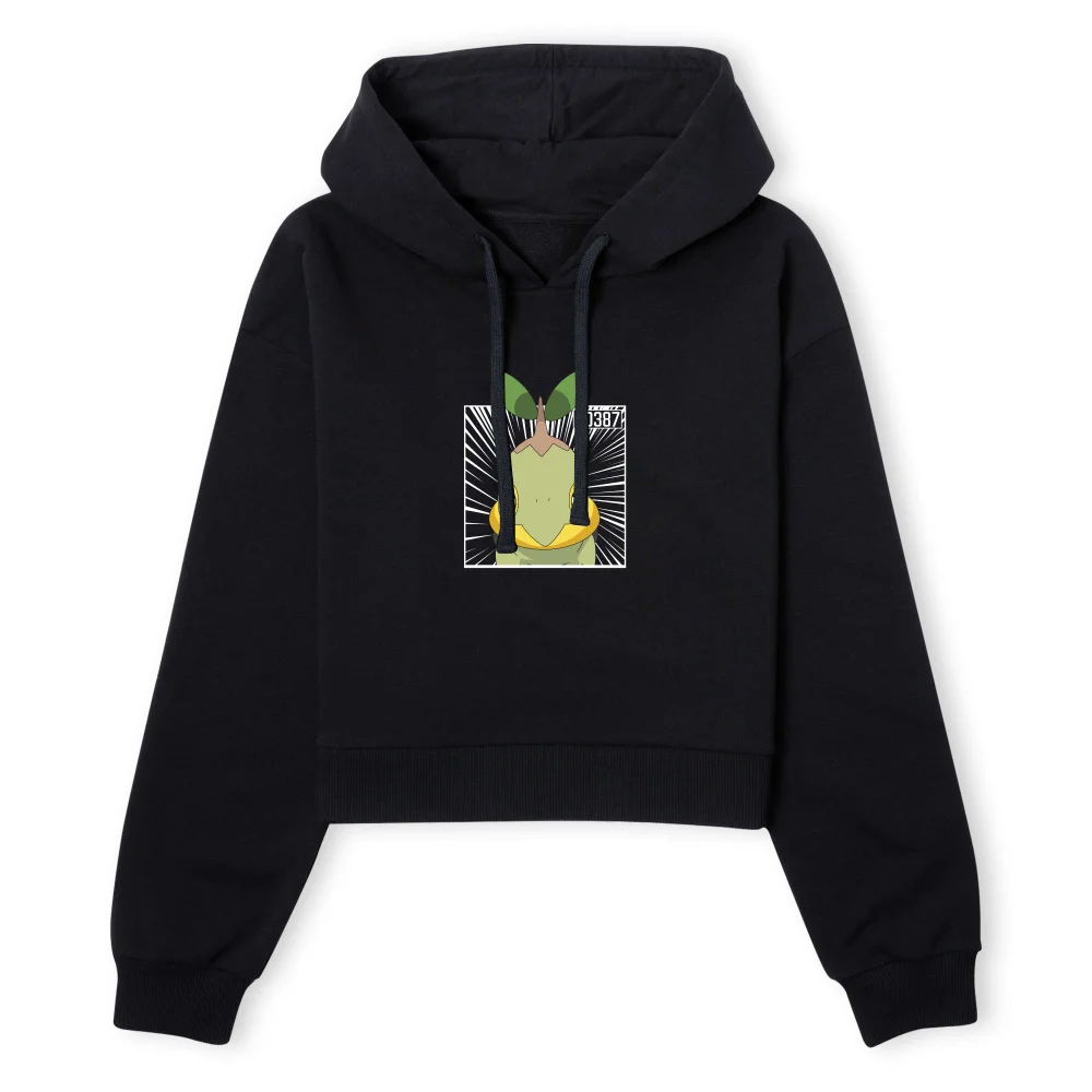 Pokemon Turtwig Women's Cropped Hoodie - Black - XS Bild 1