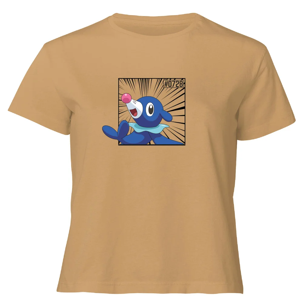 Pokemon Popplio Women's Cropped T-Shirt - Tan - XL Bild 1