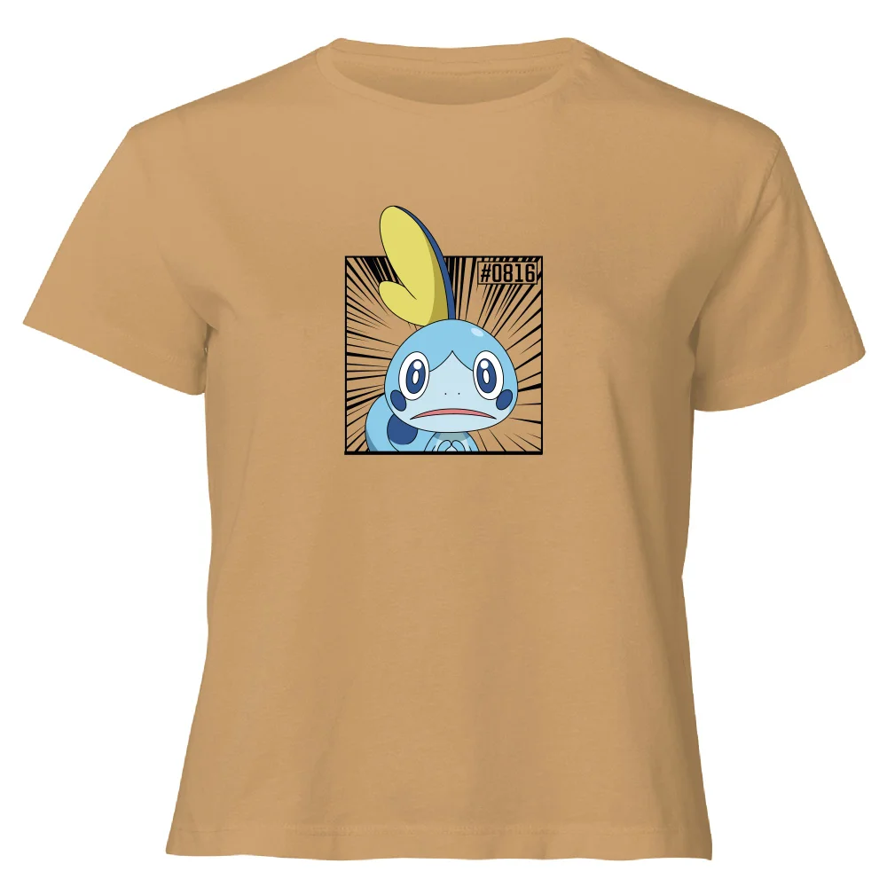 Pokemon Sobble Women's Cropped T-Shirt - Tan - XL Bild 1