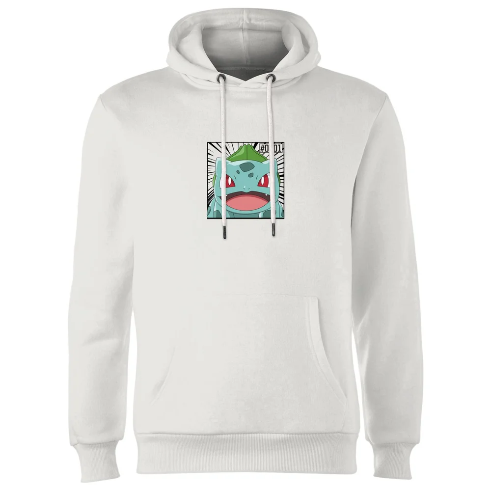 Pokémon Pokédex Bisasam #0001 Hoodie - Weiß - S Bild 1