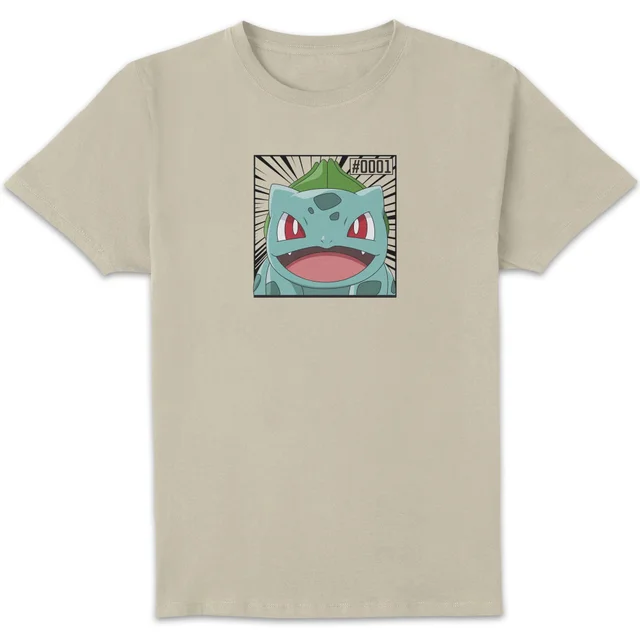 Pokémon Pokédex Bisasam #0001 T-Shirt - Creme