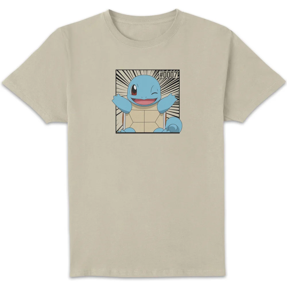 Pokémon Pokédex Schiggy #0007 T-Shirt - Creme - L Bild 1