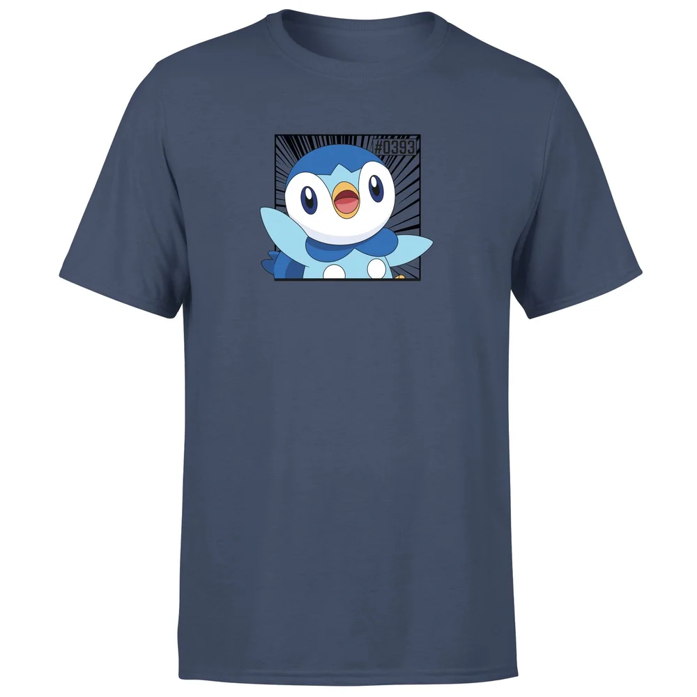 Pokemon Piplup Men's T-Shirt - Navy - S Bild 1