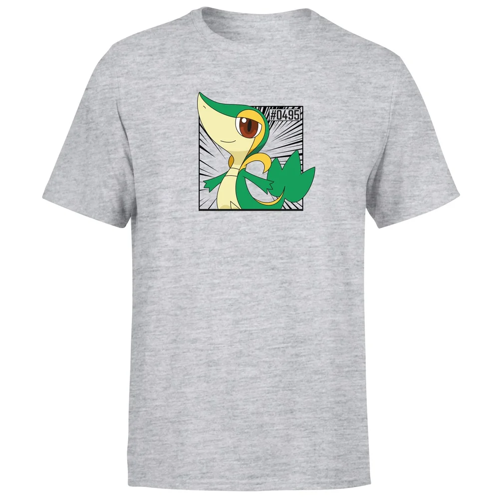 Pokemon Snivy Men's T-Shirt - Grey - S Bild 1